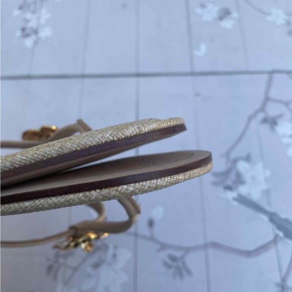 Ted Baker Gold Floral Sandals - Picture 3 of 7